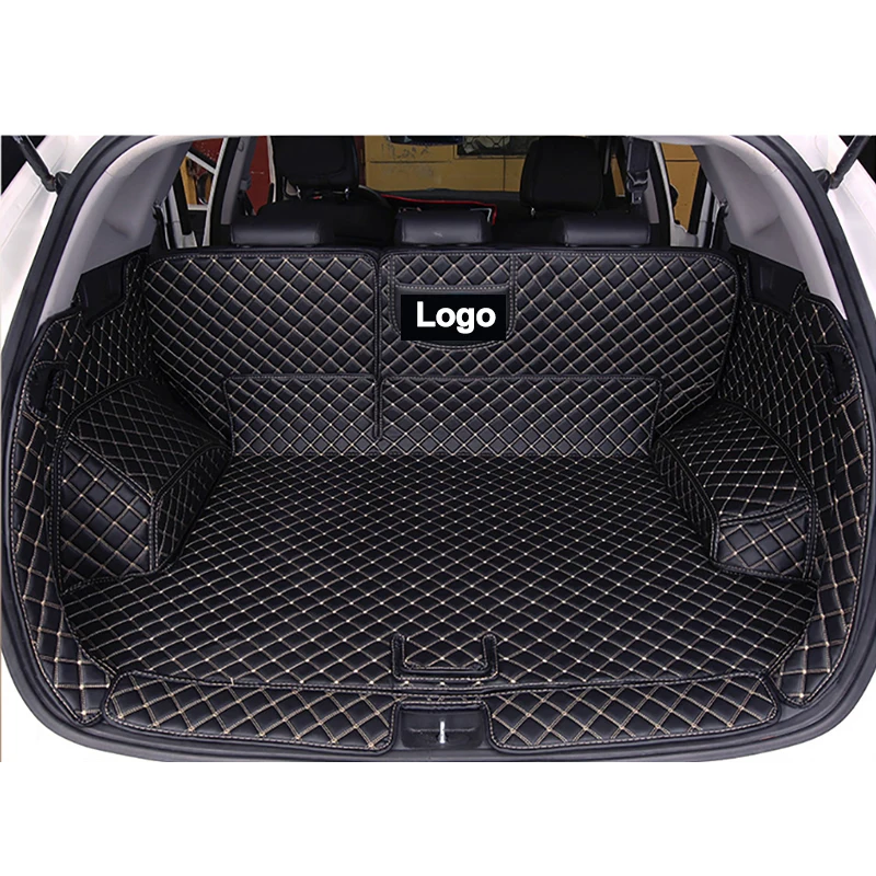 

Кожаный коврик для багажника автомобиля для hyundai tucson 2015-2020 suv, подкладка для груза, аксессуары внутренний багажник