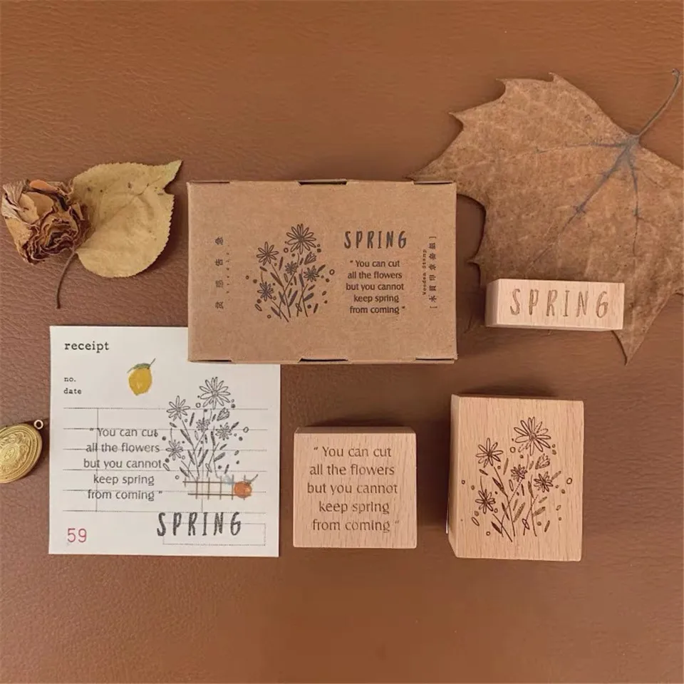 2020 деревянный резиновый штамп для рукоделия скрапбукинга фотоальбома