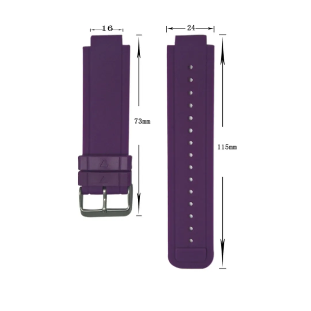 

For Garmin Vivoactive Smart Watch Silicone Sports Band Replacement Wrist Strap Classic Pin Bunkce Adjustable Watch Bands