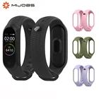 Силиконовый ремешок для Xiaomi Mi Band 4, аксессуары для смарт-часов Mi Band 3, браслет 3, спортивные браслеты Mi Band 4