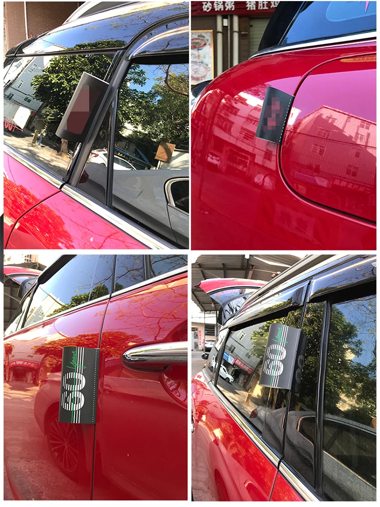 

Auto Show Door Trunk Decoration Tag Hangtag Sticker for Mini Cooper R55 R56 R60 F54 F56 F60 CLUBMAN COUNTRYMAN Car Accessories