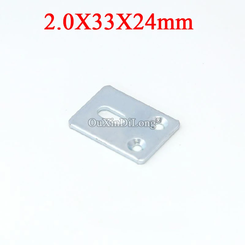 100 шт. металлические плоские детали для соединения мебели|Угловые кронштейны| |