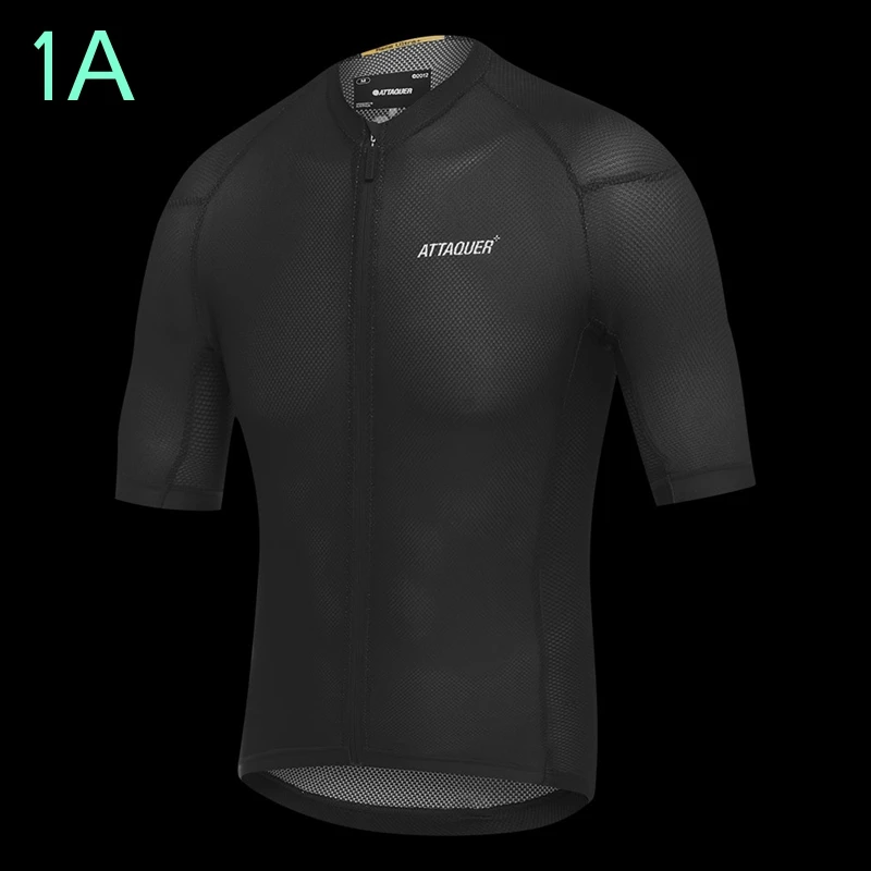 2021 RC Attaquer All Mesh Велоспорт Джерси Мужская светильник рубашка с коротким рукавом