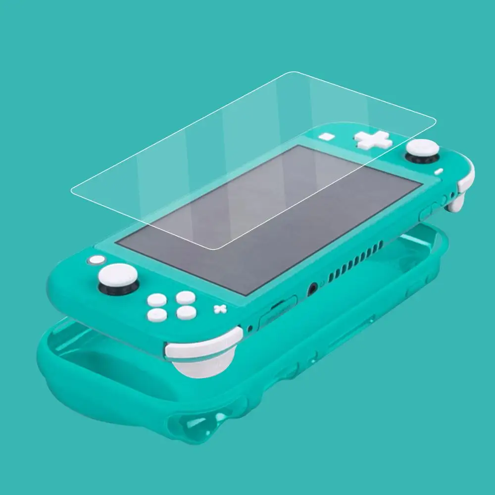 Мягкий ТПУ чехол CHINFAI для shand Switch Lite эргономичный Нескользящий Резиновый защитный чехол-подставка для NS Switch Lite мини-консоль