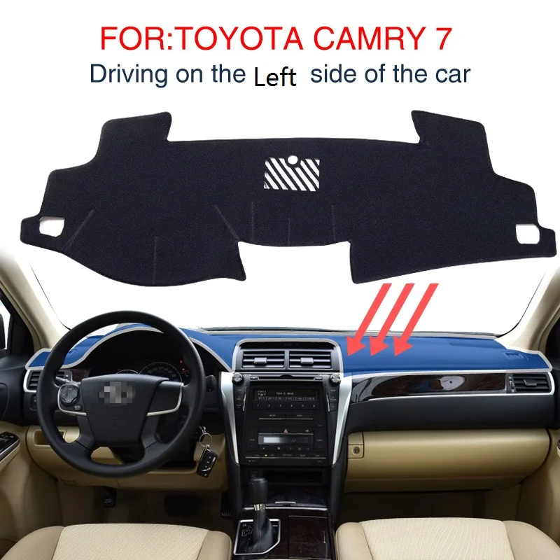 Автомобильный коврик smabee для TOYOTA CAMRY 2013 - 2016 7 аксессуары черный нескользящий