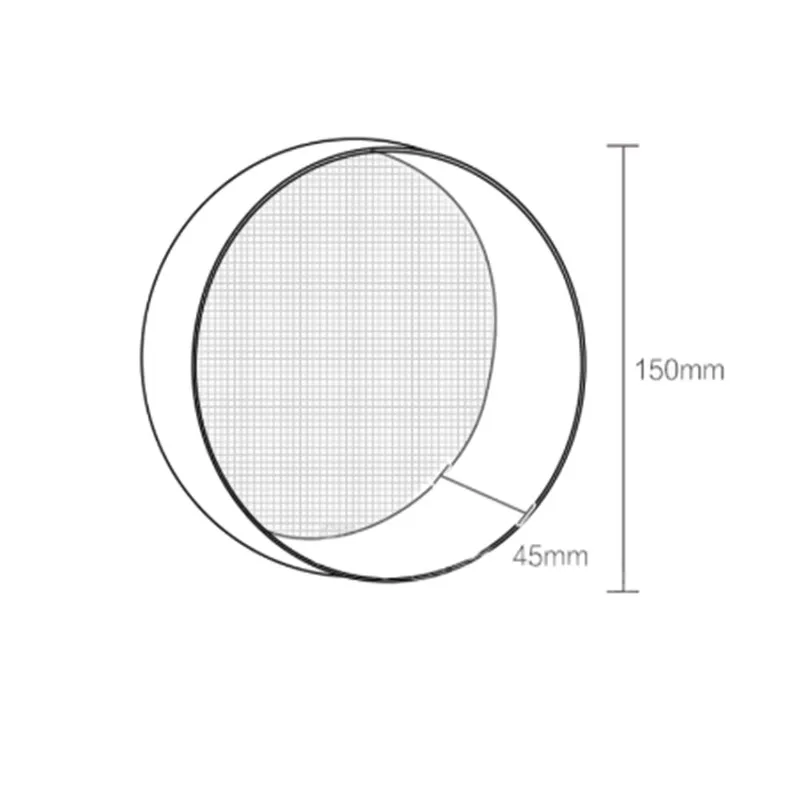 Кухонный ситечко для муки высококачественное уплотненное сито из нержавеющей