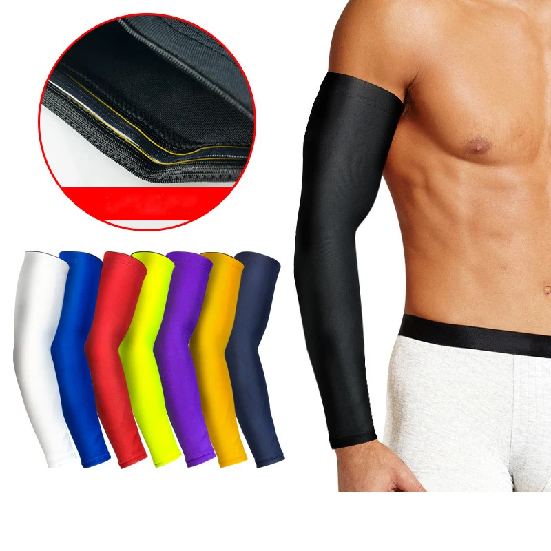 1 Pcs Sports Arm Sleeve Sun Protection Basketball Running Fishing Cycling Sleeves Arm Cover Bike Arm Warmers Fitness  Armbands