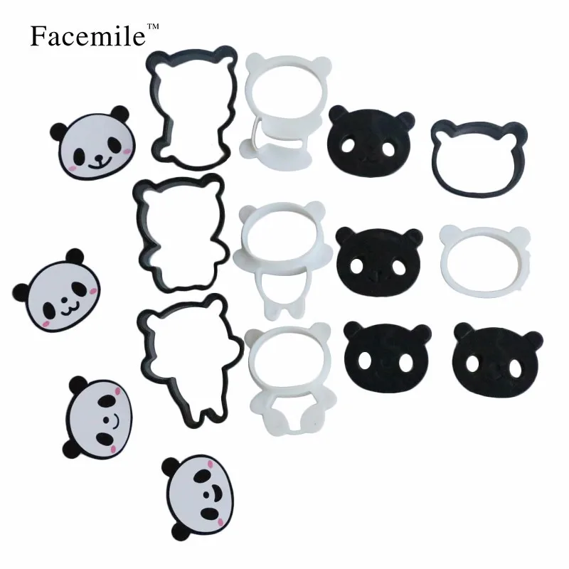 

Panda biscuit mold Baking DIY mould Super cute super cute kitchen gadget Baking cake mould fondant cutter