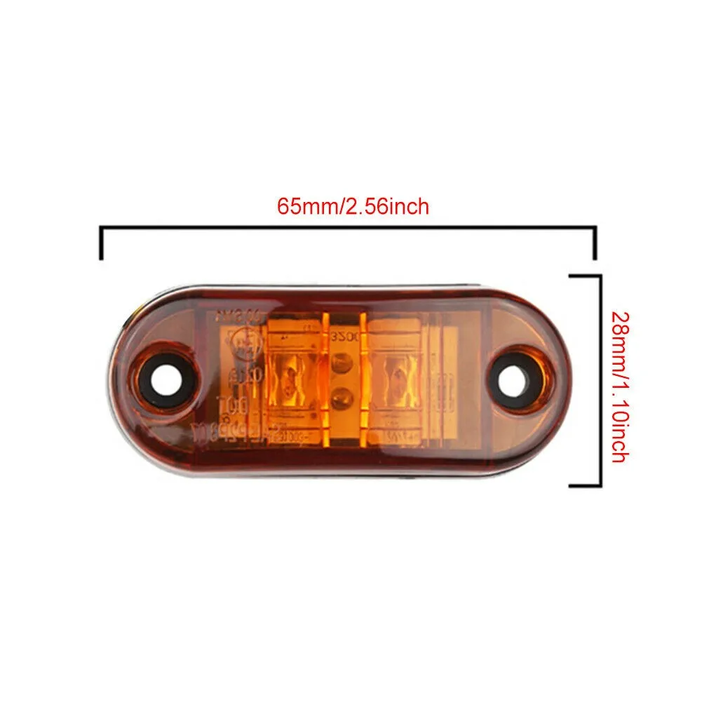 

2.5\\\" LED Marker Lights Truck Universal Accessory Clearance LED Lights