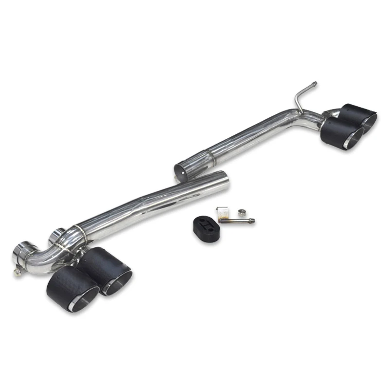 Автомобильная задняя выхлопная труба из углеродного волокна глушитель