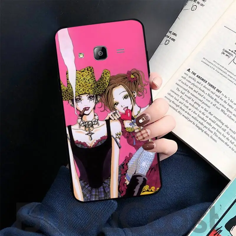 

personality Comics girl Oosaki Nana Manga Phone Case for samsung A 50 51 71 31 21 30 S 20 9 note 20 J4 2018