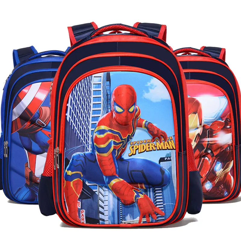 Комический Железный человек Человек паук Капитан Америка мальчик девочка