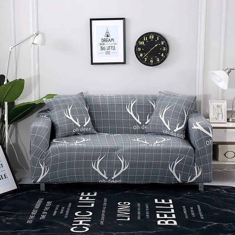 HS 50 Новый Элегантный Эластичный L-образный чехол для дивана кресла чехлы гостиной