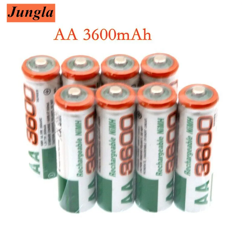Аккумуляторная батарея AA 4 20P S перезаряжаемая Ni MH 3600 мАч 1 2 в AA3600 для часов мышей