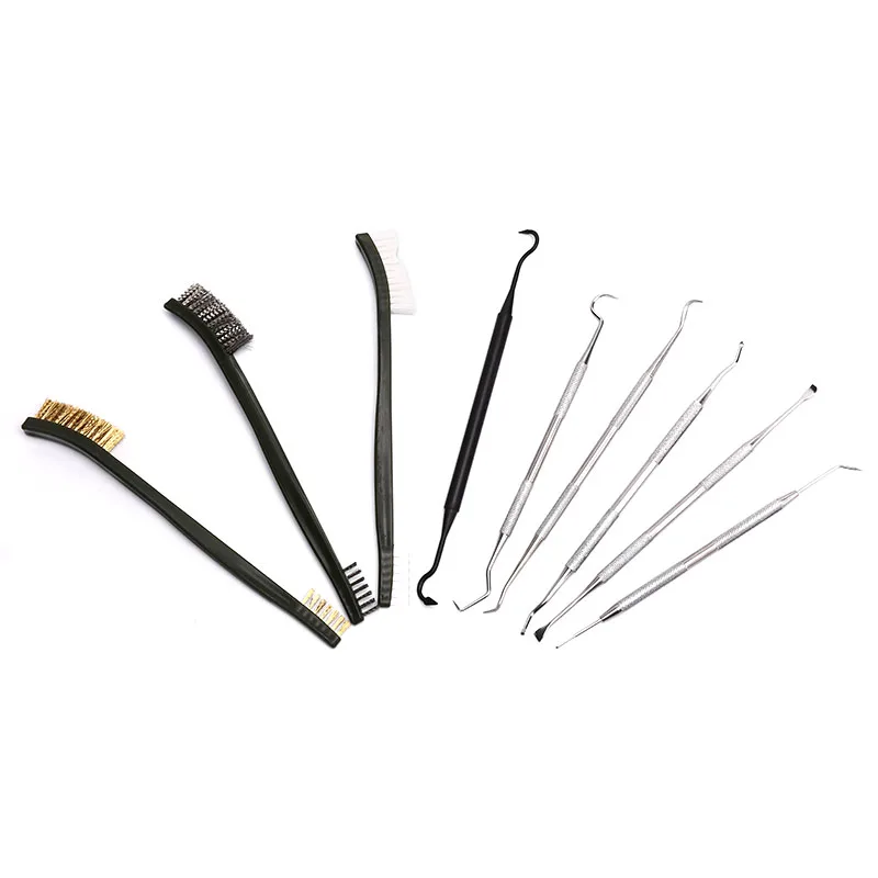 9 шт./компл. оружие набор чистящих средств для ухода за универсальная Оружейная