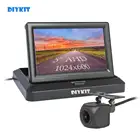 Монитор Автомобильный DIYKIT, складной IPS AHD монитор 5 дюймов 1024x600 P HD 1280 градусов Starlight ночного видения