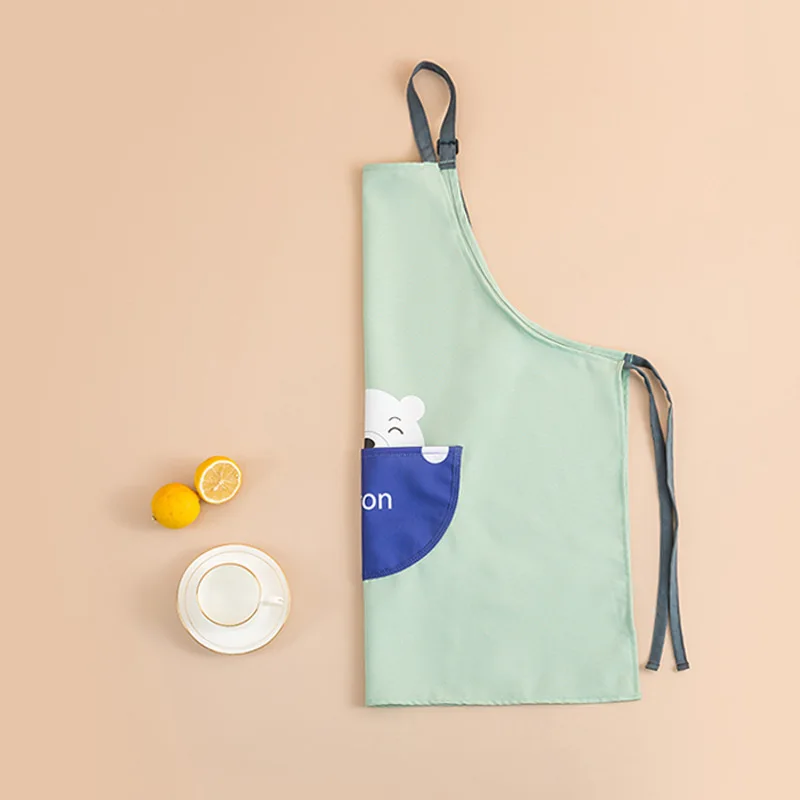 1 шт. Водонепроницаемый Фартук маслостойкая Бытовая кухонная юбка мультяшный