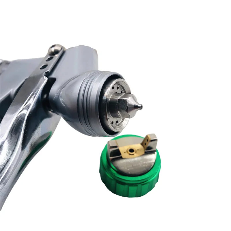 Высококачественный маленький пистолет для краски HVLP с высоким распылением чашка