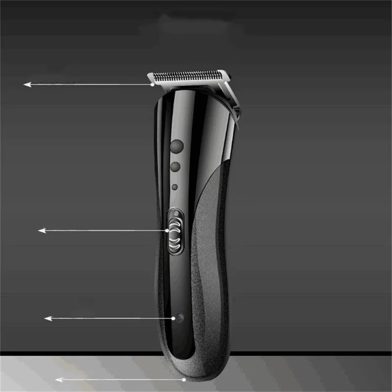 

High Quality Brand Electric Hair Clipper Professional Low Noise Rechargeable Hair Trimmer Salon Barber Hair Cutting Machine