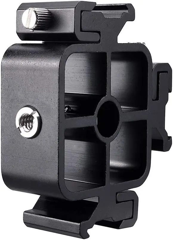 Тройной Кронштейн для вспышки с холодным башмаком и шариковой головкой |