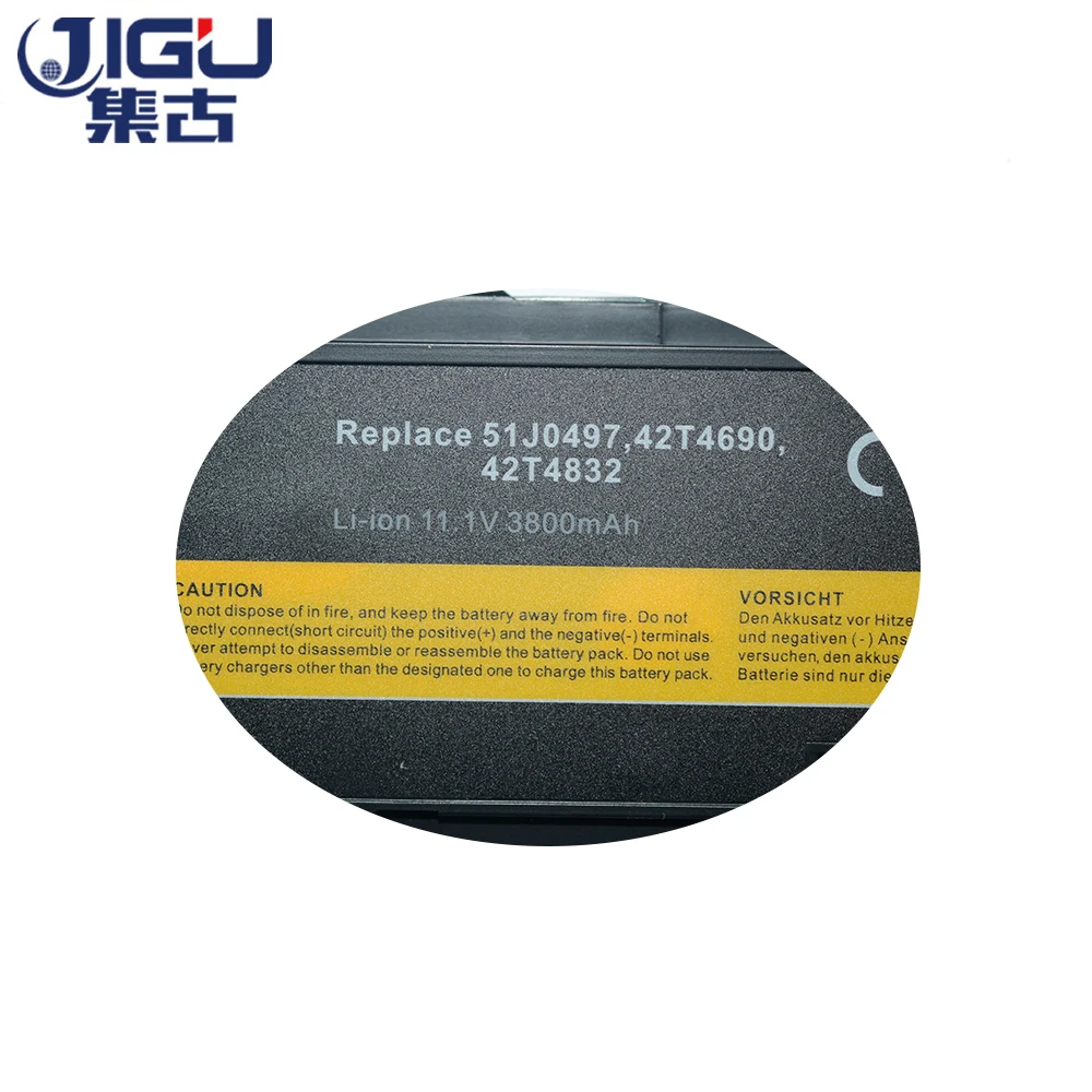 Аккумулятор для ноутбука JIGU 42T4689 42T4691 42T4832 42T4833 51J0497 FRU 42T4688 42T4690 ASM LENOVO ThinkPad T400s T410si |