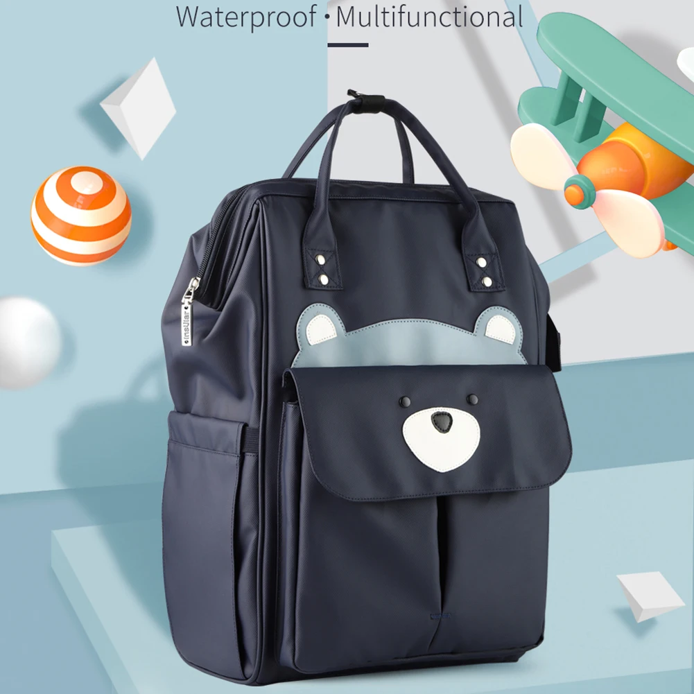Cute Mummy Baby Diaper Bag Maternity Nappy Large Capacity Travel Nursing Backpack Portable Women Handbags | Мать и ребенок
