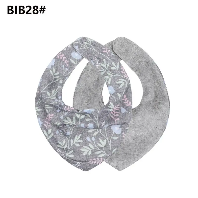 

Cute Newborn Boys Girls Feeding Saliva Towel Baby Bandana Cotton Bibs