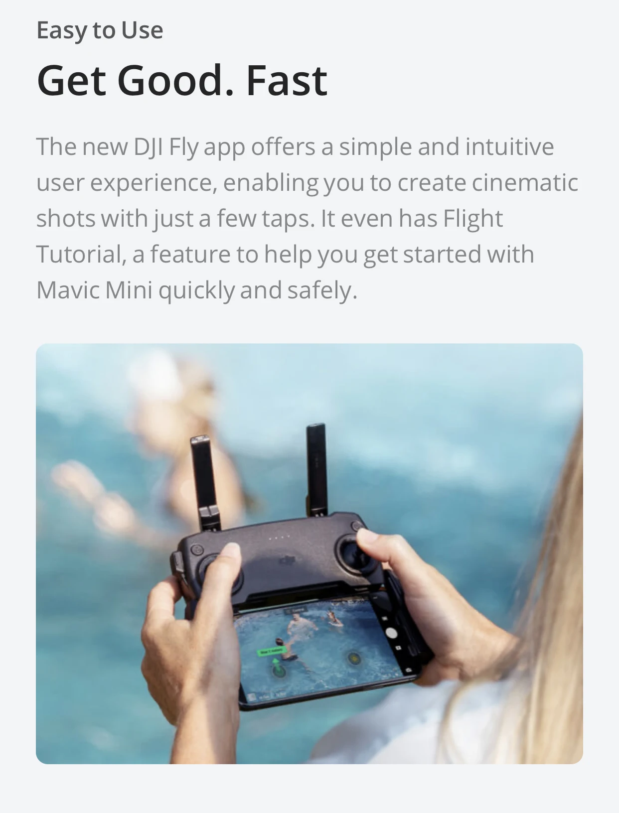 DJI Mavic мини-Дрон с 2,7 k камерой время полета 30 минут вес 249 г в