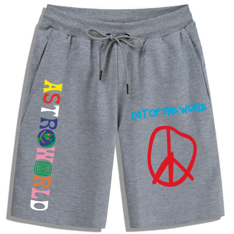 

ASTROWORLD Shorts Travis Scott pants Out Of This world Pants