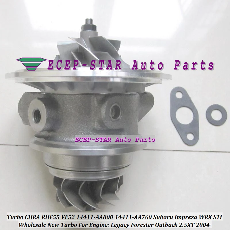Фото Турбокартридж CHRA RHF55 VF52 14411-AA800 VF41 для Subaru Impreza WRX STi Legacy Forester Outback 2.5XT 14411AA800 14411-AA760 №4