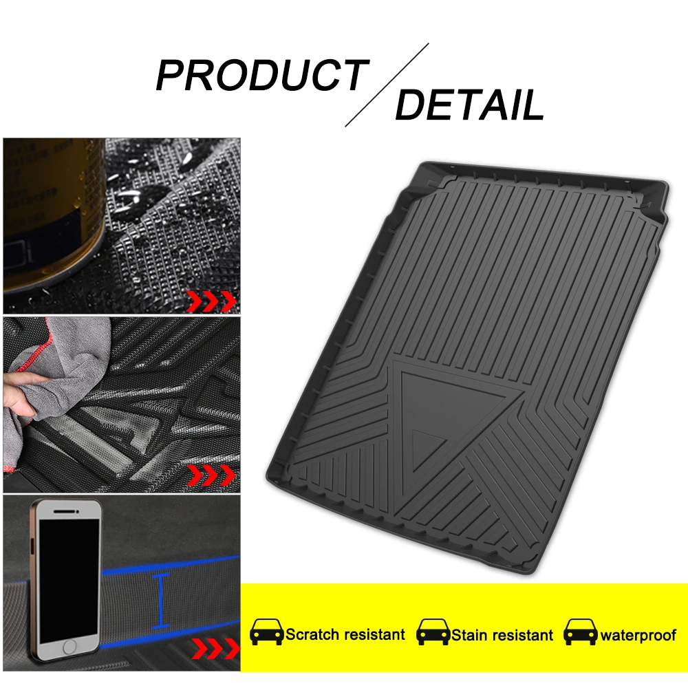 Коврик для багажника автомобиля Volkswagen CC 2009 2010 2011 2012 2013 2014 2016 2017