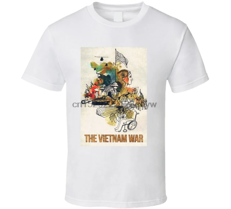 Мужская футболка Вьетнамская война ТВ-шоу женская мужская | одежда
