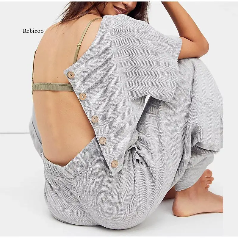 

2021 Women's Summer Pure Color Short T-Shirt Wide Straight Pants Set Women's 2 Buttons Cropped Tops Casual Fashion Set