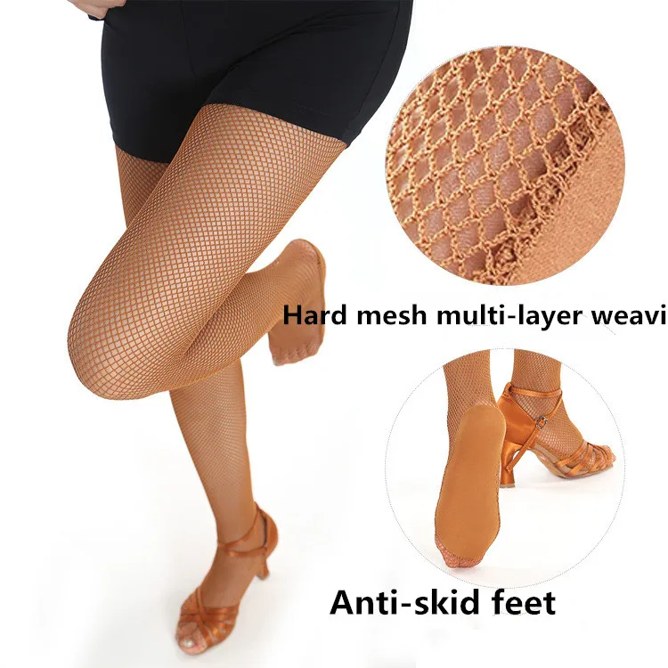

Sexy Hard network Stocking Women Professional Fishnet Tights Latin Dance stockings Tights For Women