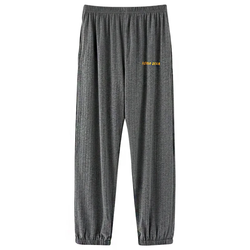 BZEL пижамы для мужчин штаны оверсайз Хлопковая пижама Мужская свободная одежда