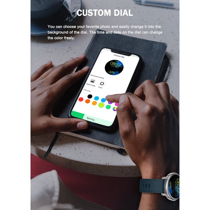 

S27 Smart Watch IP68 Waterproof Exercise Watch Heart Rate Monitor Press Bluetooth Call Selfie Watch