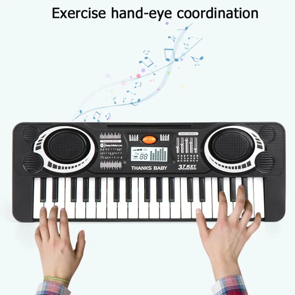 37 Key Baby Piano Children Keyboard Electric Piano Musical Instrument Toy 37-key electronic piano toy