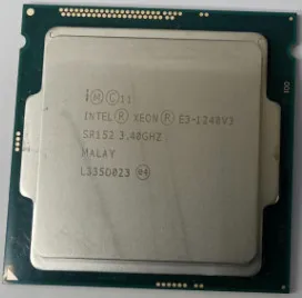 Процессор Intel Xeon E3 1240 V3 3 40 ГГц 8 Мб кэш-памяти SR152 LGA1150 E3-1240v3 CPU | Компьютеры и офис