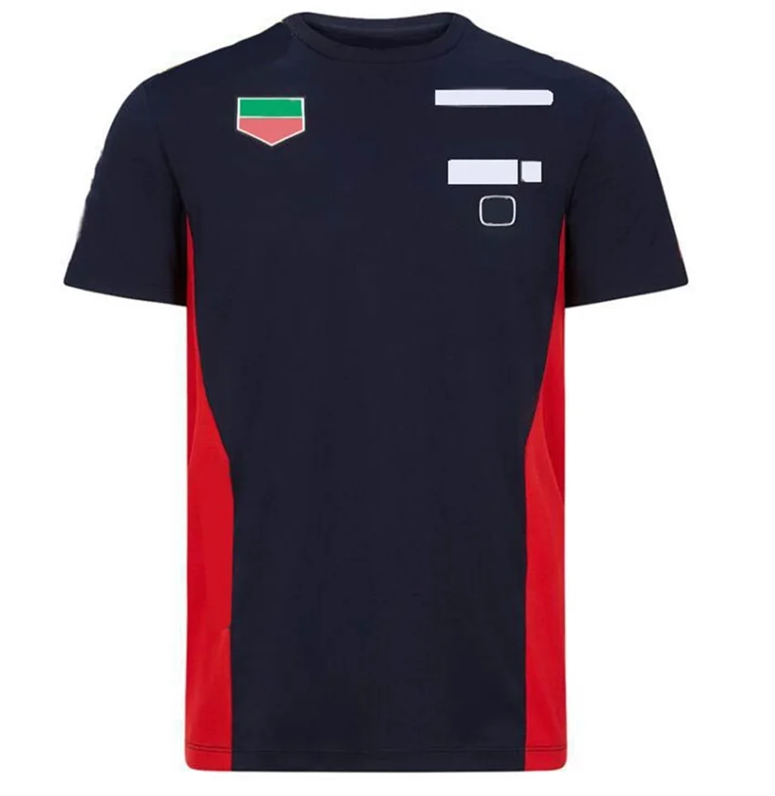 

2021 F1 team T-shirt Formula One racing suit Short-sleeved quick-drying T-shirt Team suit racing suit can be customized the same