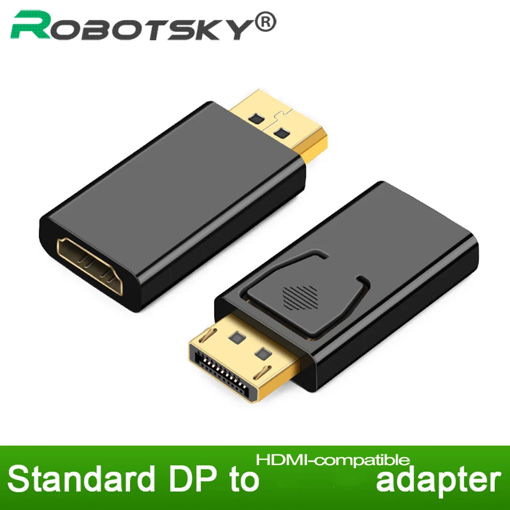 Переходник с порта дисплея на HDMI совместимый переходник портом со штекера гнездо