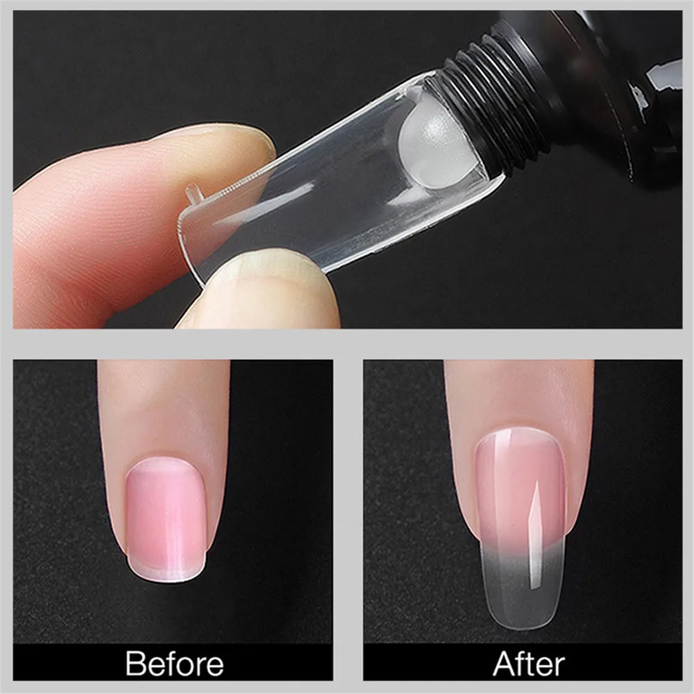 

15ml Nail Poly Extension Gel Kit Acrylic UV Builder Gels For Nails Finger Extensions French Nail Tips LED Lamp Manicure Tools