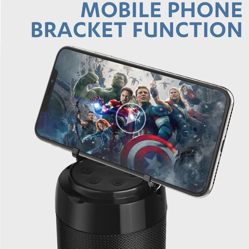 TG113C Bluetooth открытый динамик водонепроницаемый портативный беспроводной Колонка громкий динамик коробка Поддержка TF карта FM радио Aux вход