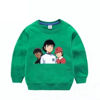 jp anime captain tsubasa sweatshirts costume toddler teens long sleeve t shirt kids clothes casual tops boys and girls hoodies
