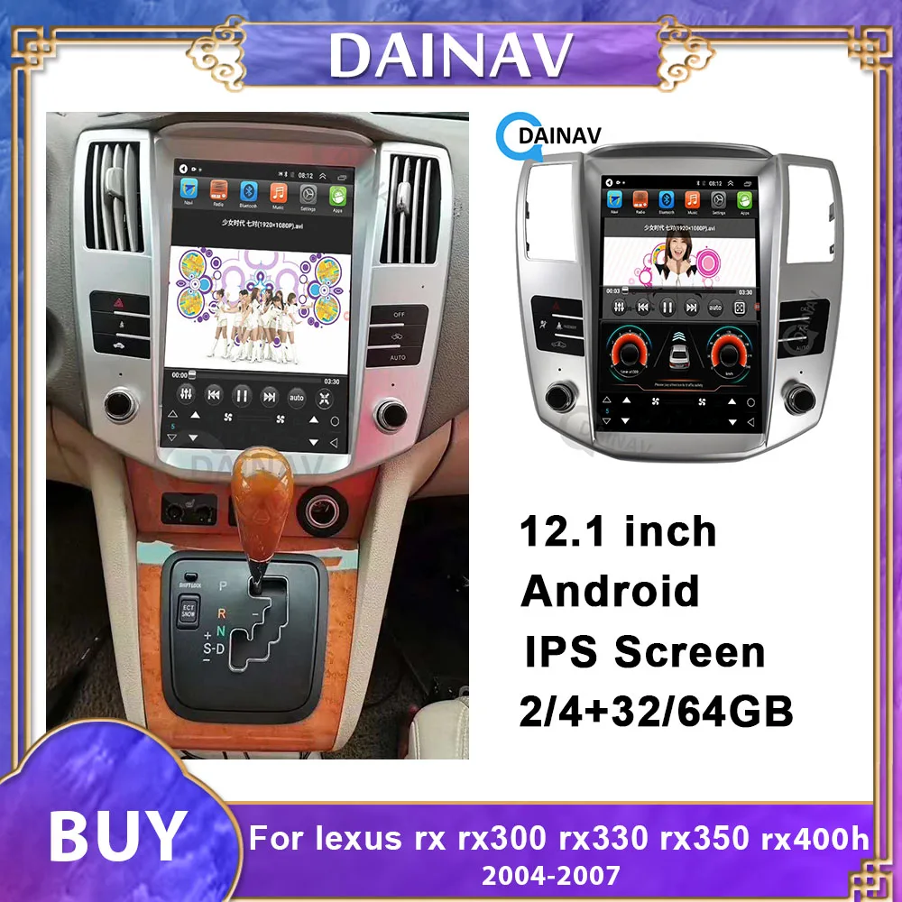 Автомобильный мультимедийный плеер Lexus RX RX300 RX330 RX350 RX400H 2004 2007|Автомагнитолы| |