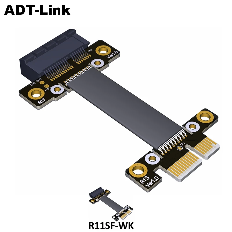 PCI E Express 1X в разъем переходная карта конвертер удлинитель ленточный адаптер