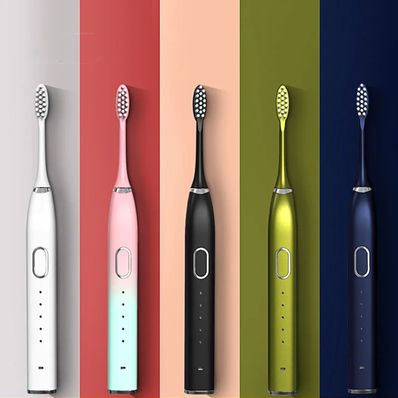 

Lunabeefy Electric Toothbrush Sonic Household USB Charging Intelligence Cleaner Sound Waves Device Maglev