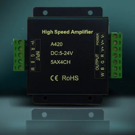 DC5V -24V высокое Скорость светодиодный Усилитель DC12V 3CH 4CH 5CH ретранслятор 400 Вт для SMD