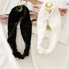 Женская повязка на голову с кошачьими ушками для мытья лица, обруч для волос, головной убор для макияжа, лента для волос при занятиях йогой для душа