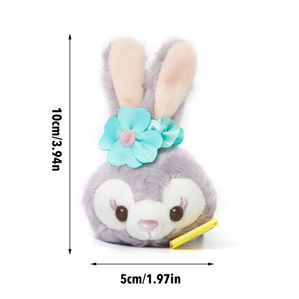 

1PC kawaii Bunny Doll Keyrings/Keychains Mini Stuffed Plush Doll Pendant/Hanging Decoration for Key Purse Handbag School Bag Car