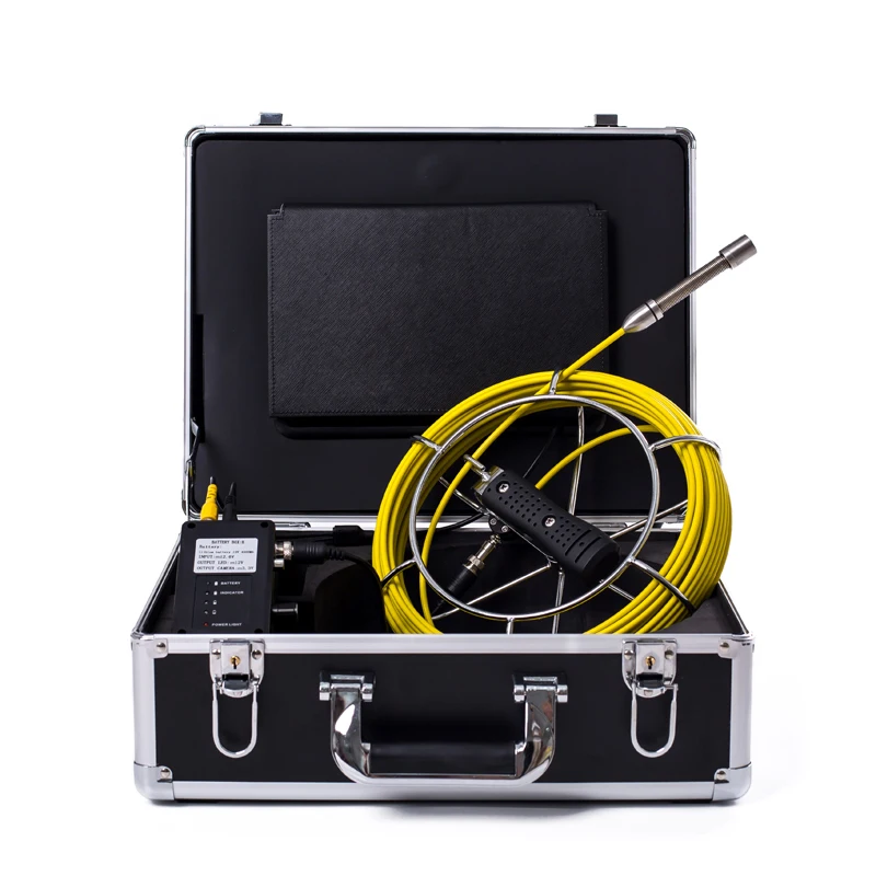 للبيع كاميرا فحص الأنابيب WIFI ، عدسة 17 مللي متر ، حافظة صناعية مقاومة للماء ، منظار داخلي لاسلكي محمول WP70 مع بطاقة 8 جيجابايت